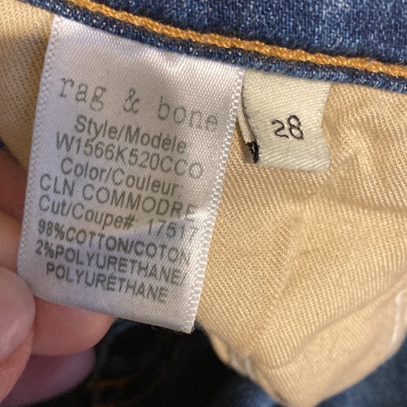 rag & bone jeans skinny high rise size 28 - Picture 3 of 6
